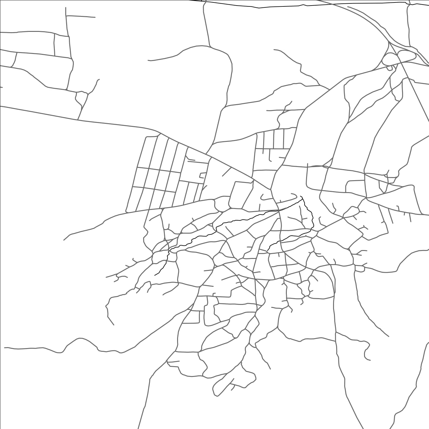 ROAD MAP OF BRAVICEA, MOLDOVA BY MAPBAKES