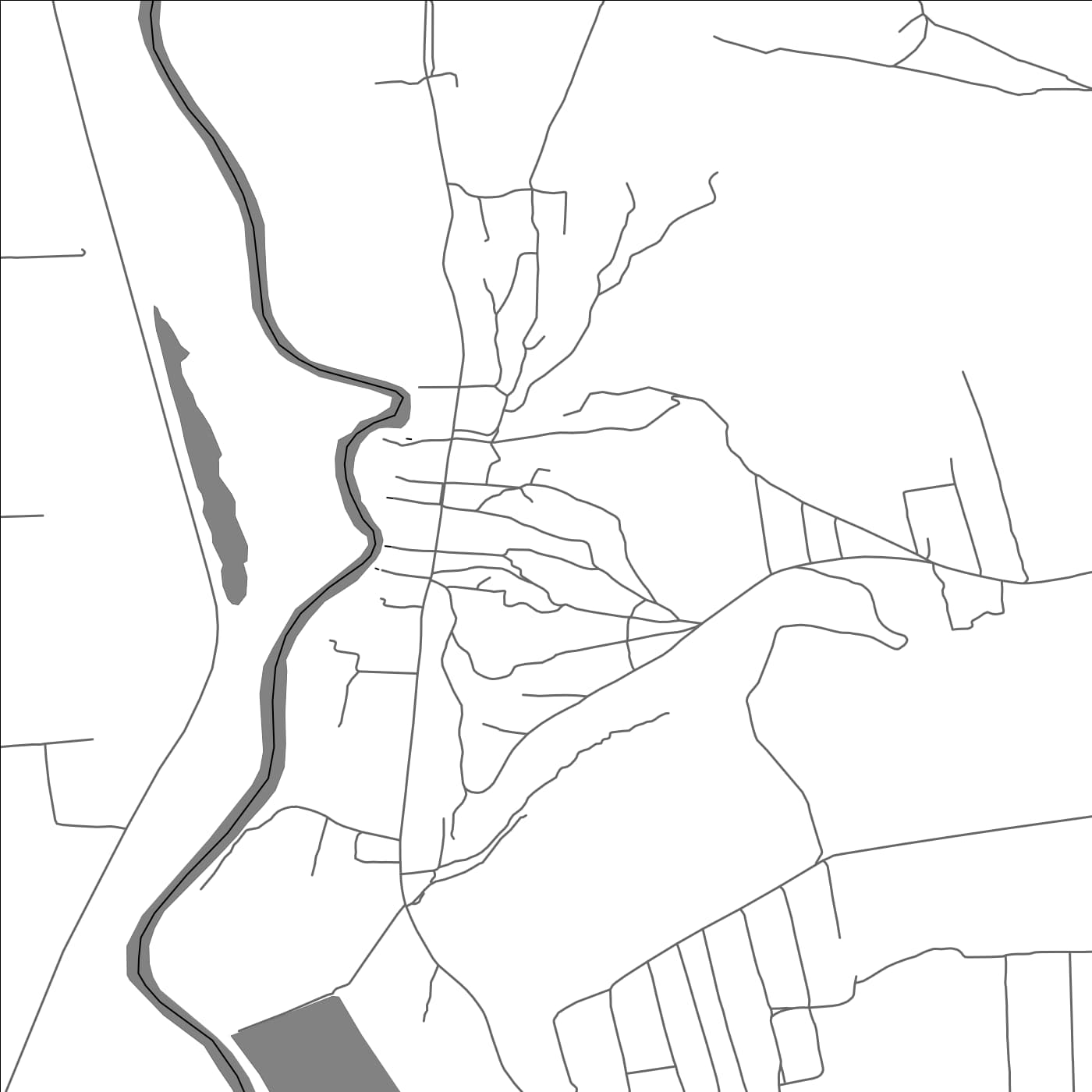 ROAD MAP OF BRÎNZA, MOLDOVA BY MAPBAKES