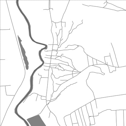 ROAD MAP OF BRÎNZA, MOLDOVA BY MAPBAKES