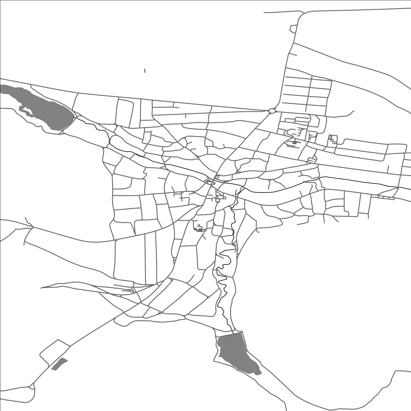 ROAD MAP OF CĂINARI, MOLDOVA BY MAPBAKES