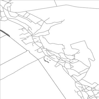 ROAD MAP OF CĂLINEŞTI, MOLDOVA BY MAPBAKES