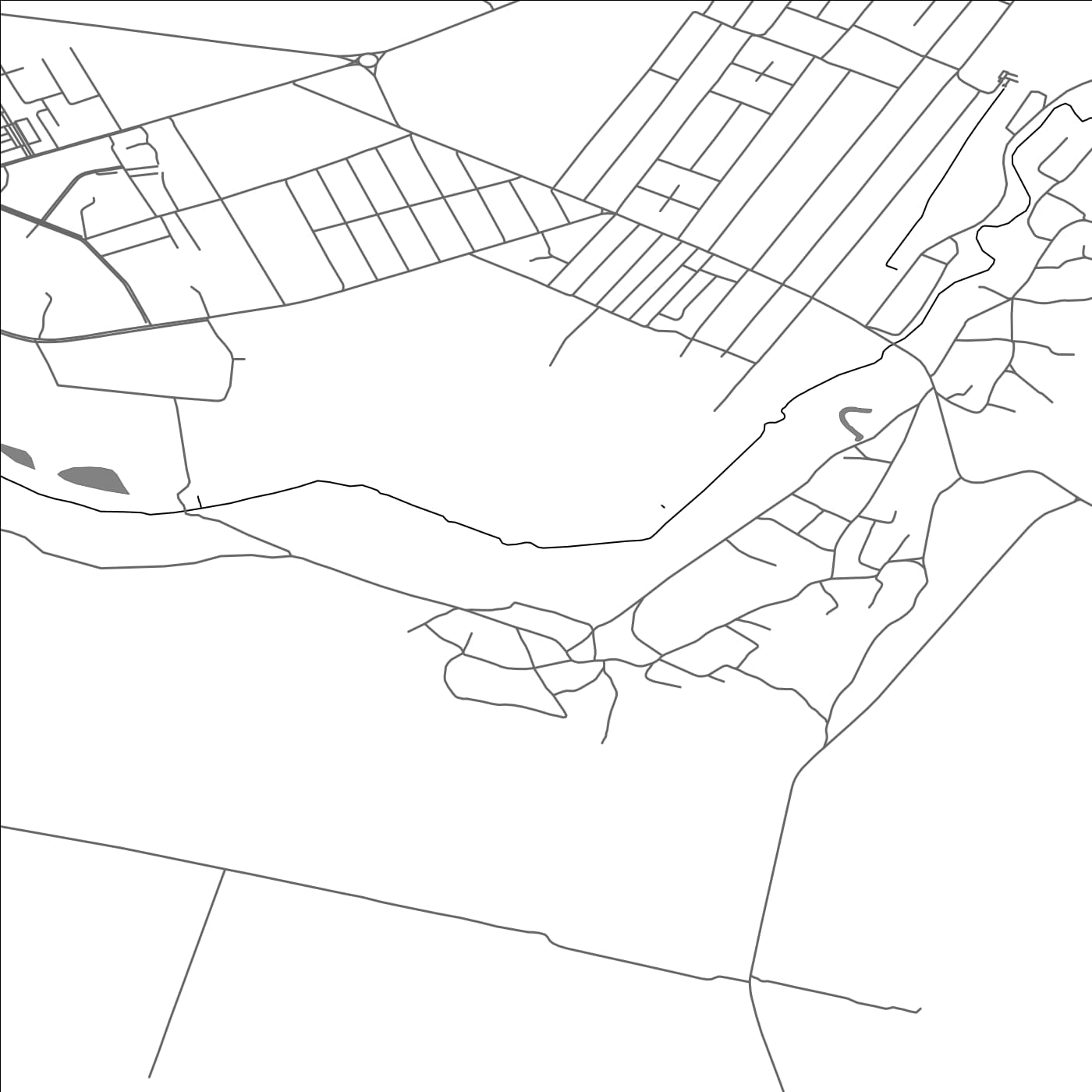 ROAD MAP OF CANTEMIR, MOLDOVA BY MAPBAKES