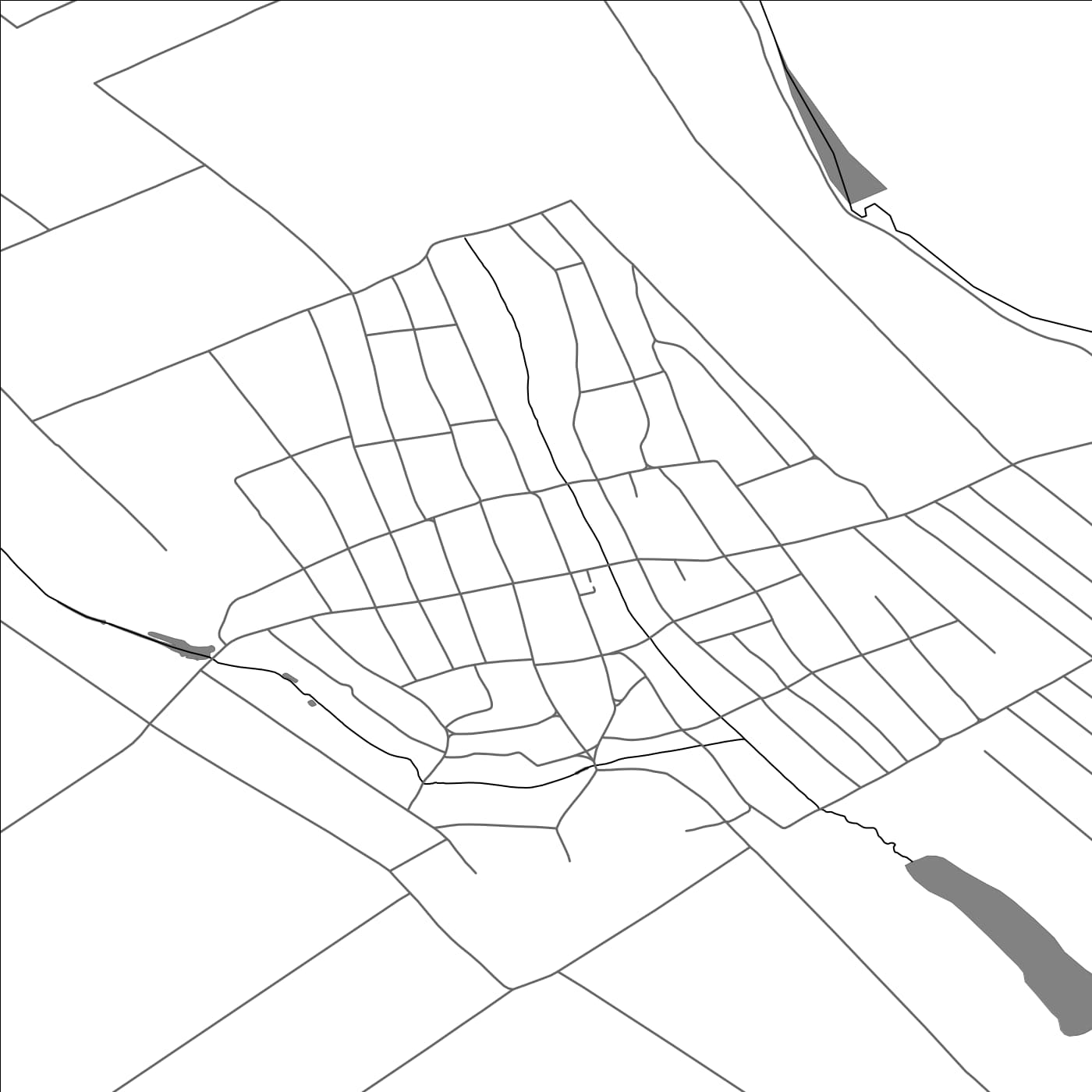 ROAD MAP OF CARAHASANI, MOLDOVA BY MAPBAKES