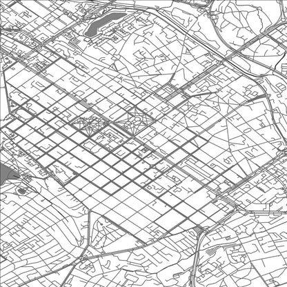 ROAD MAP OF CHISINAU, MOLDOVA BY MAPBAKES