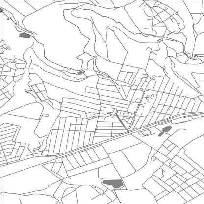 ROAD MAP OF CIORESCU, MOLDOVA BY MAPBAKES