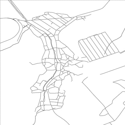 ROAD MAP OF CIRNĂŢENI, MOLDOVA BY MAPBAKES