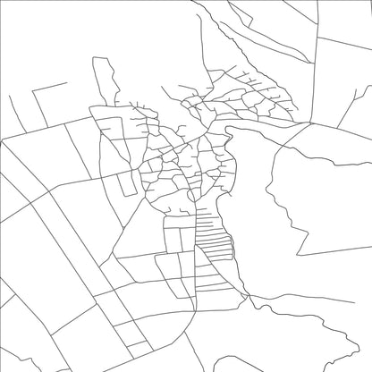 ROAD MAP OF COBANI, MOLDOVA BY MAPBAKES