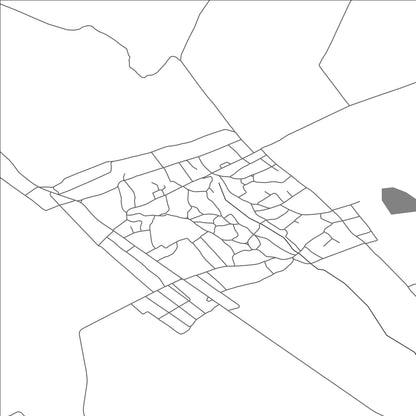 ROAD MAP OF COCIULIA, MOLDOVA BY MAPBAKES