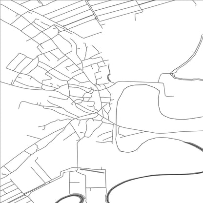 ROAD MAP OF COPANCA, MOLDOVA BY MAPBAKES