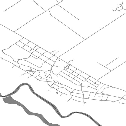 ROAD MAP OF COSTULENI, MOLDOVA BY MAPBAKES
