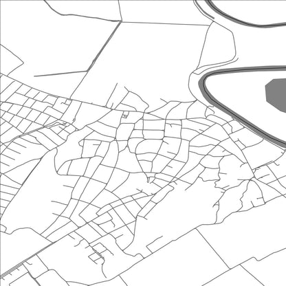 ROAD MAP OF CROCMAZ, MOLDOVA BY MAPBAKES