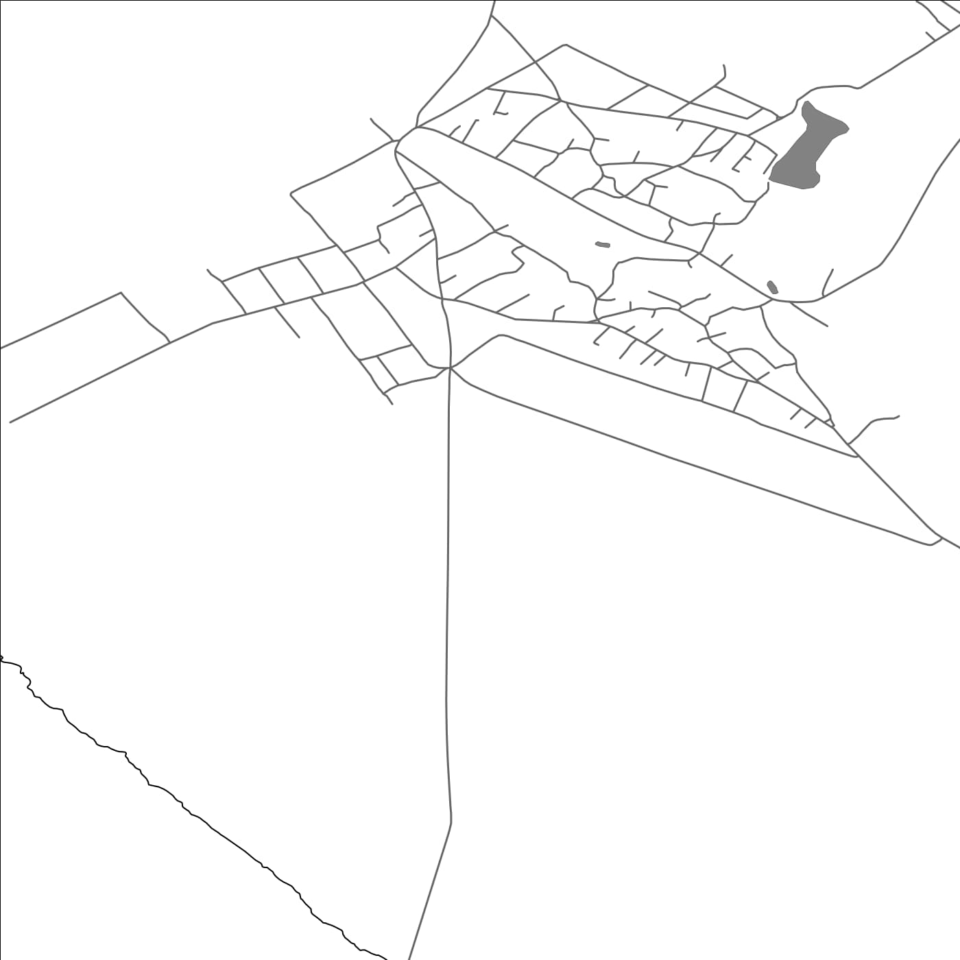 ROAD MAP OF DONDUŞENI, MOLDOVA BY MAPBAKES