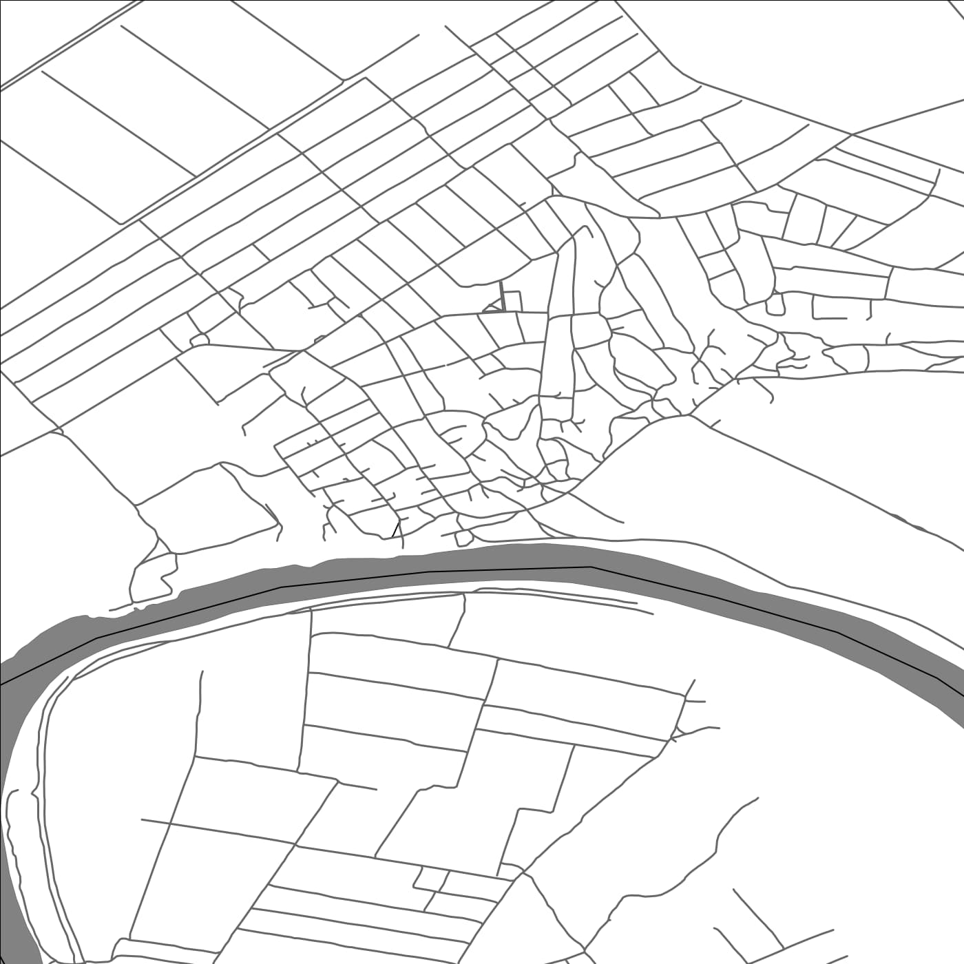 ROAD MAP OF DOROŢCAIA, MOLDOVA BY MAPBAKES