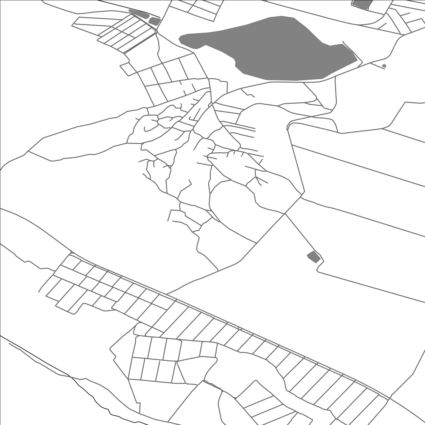 ROAD MAP OF DRĂSLICENI, MOLDOVA BY MAPBAKES