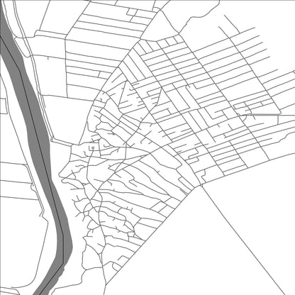 ROAD MAP OF DUBĂSARII VECHI, MOLDOVA BY MAPBAKES