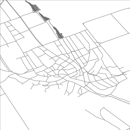 ROAD MAP OF FEŞTELIŢA, MOLDOVA BY MAPBAKES