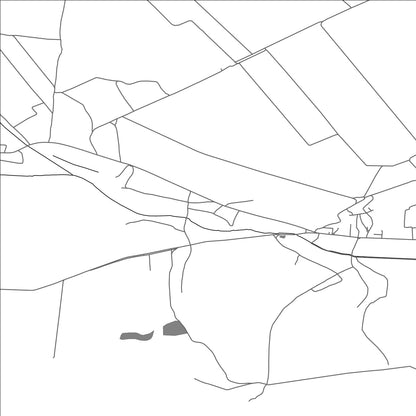 ROAD MAP OF GÎSCA, MOLDOVA BY MAPBAKES