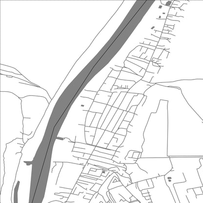 ROAD MAP OF HÂRJĂU, MOLDOVA BY MAPBAKES