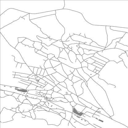 ROAD MAP OF HORODIŞTE, MOLDOVA BY MAPBAKES