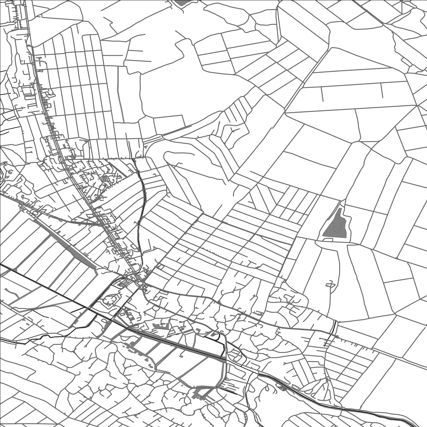 ROAD MAP OF IALOVENI, MOLDOVA BY MAPBAKES