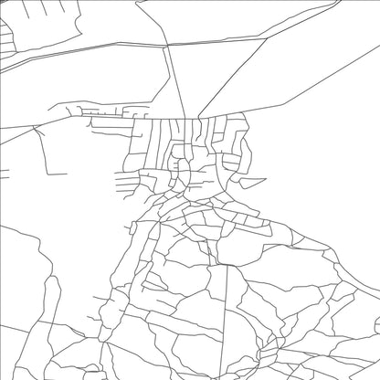 ROAD MAP OF INEŞTI, MOLDOVA BY MAPBAKES