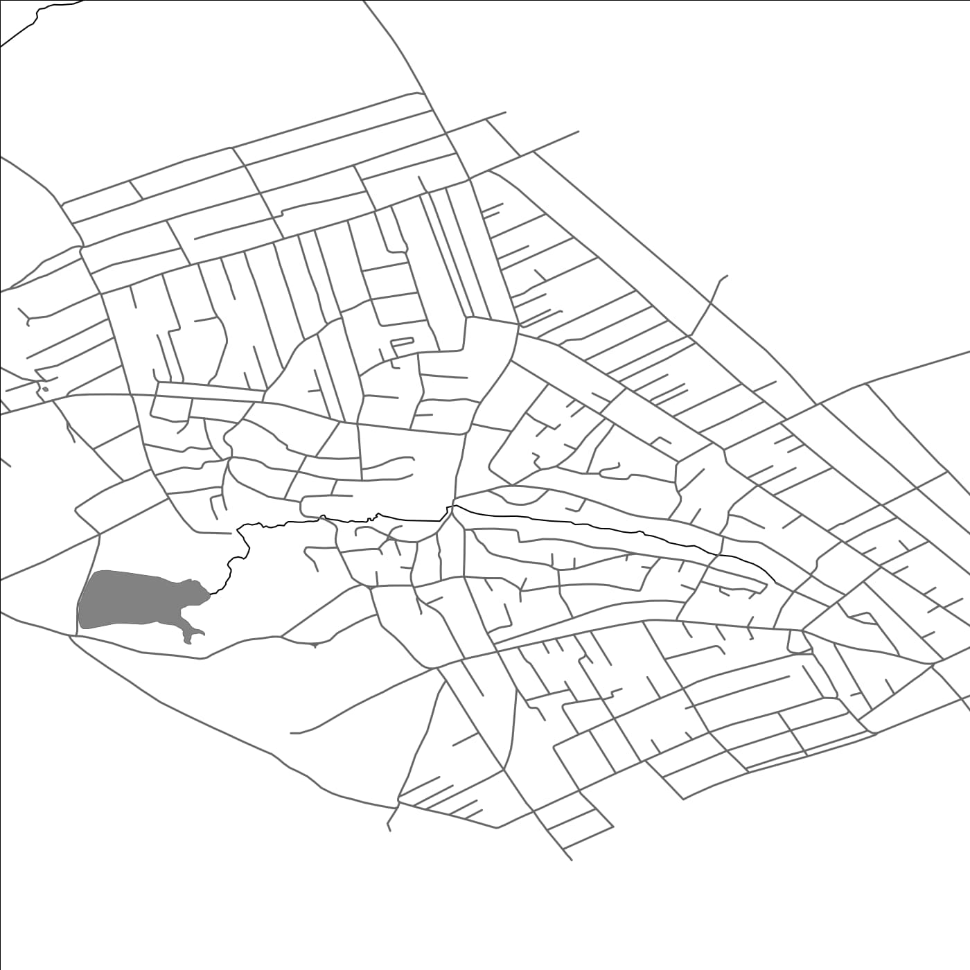 ROAD MAP OF PELINIA, MOLDOVA BY MAPBAKES