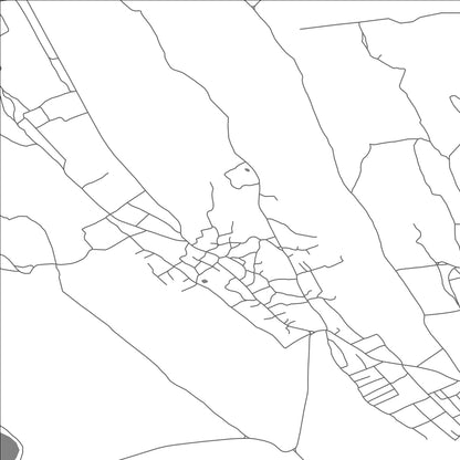 ROAD MAP OF PITUŞCA, MOLDOVA BY MAPBAKES