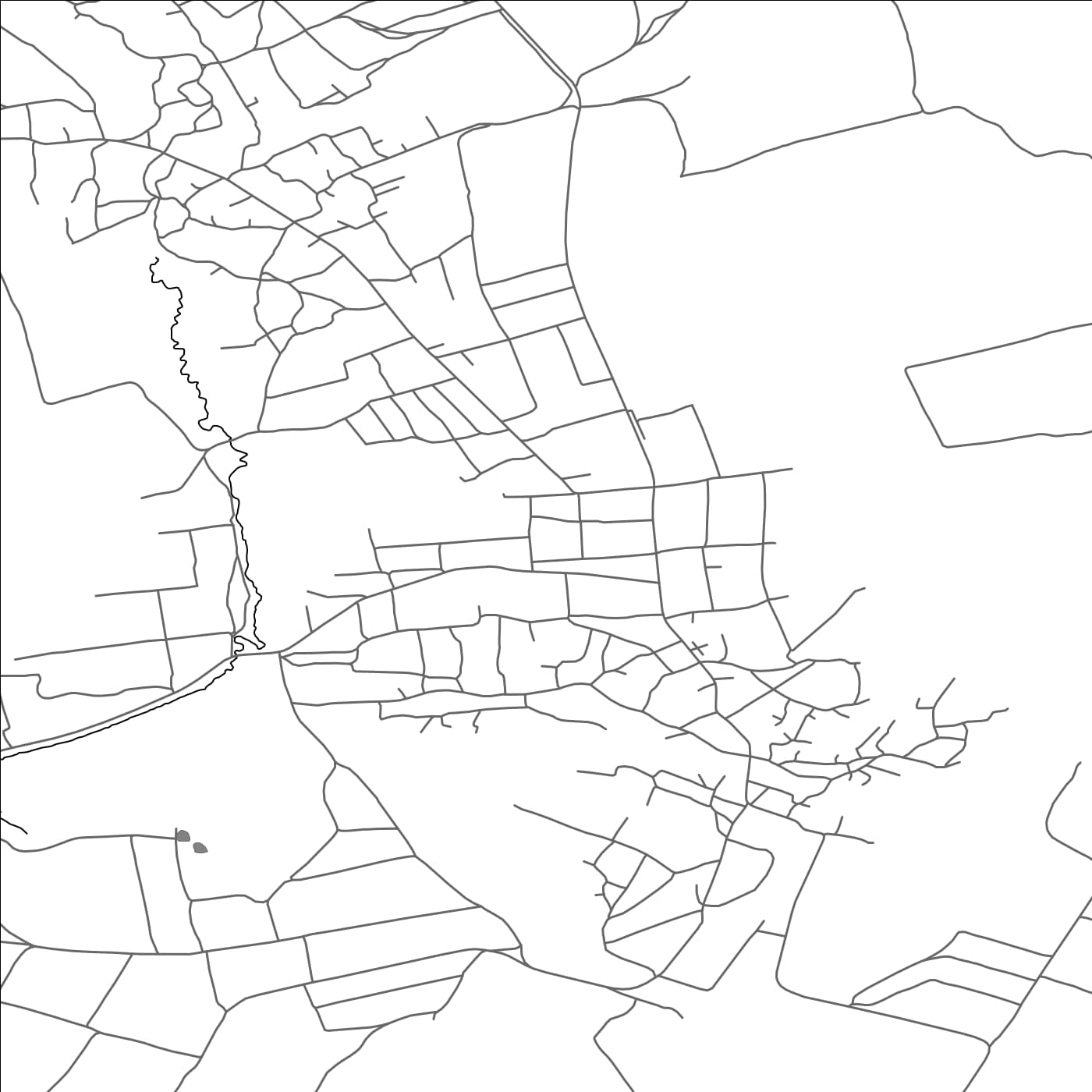 ROAD MAP OF RĂSPOPENI, MOLDOVA BY MAPBAKES