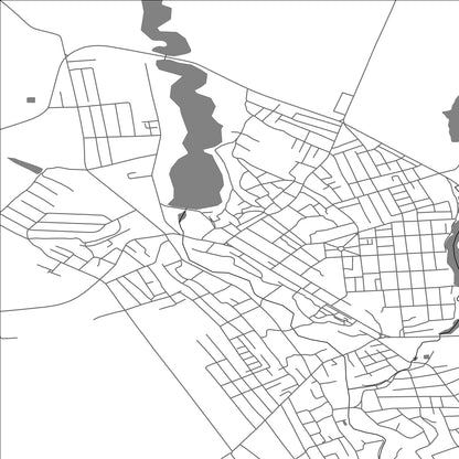 ROAD MAP OF RÎŞCANI, MOLDOVA BY MAPBAKES