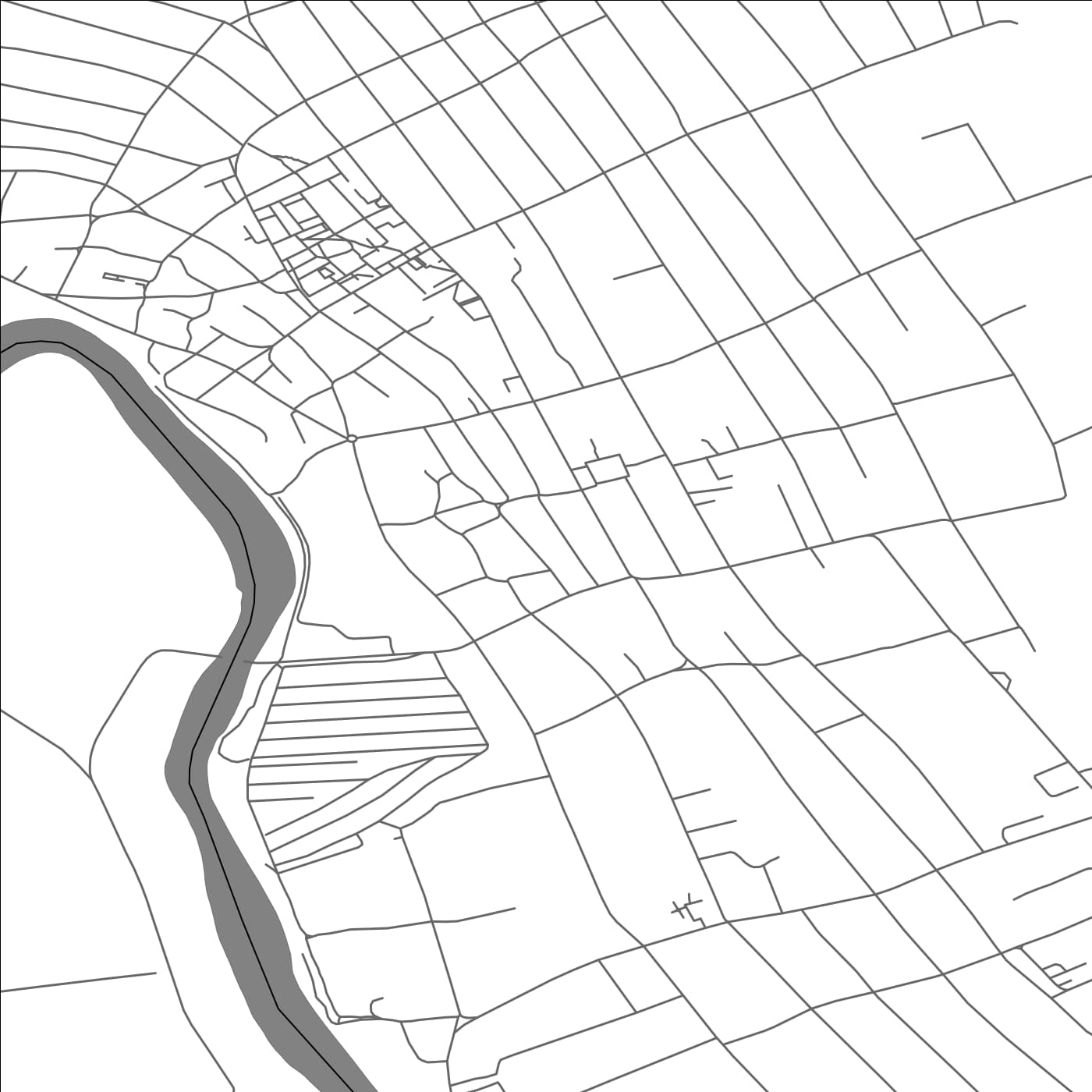 ROAD MAP OF SLOBOZIA MARE, MOLDOVA BY MAPBAKES