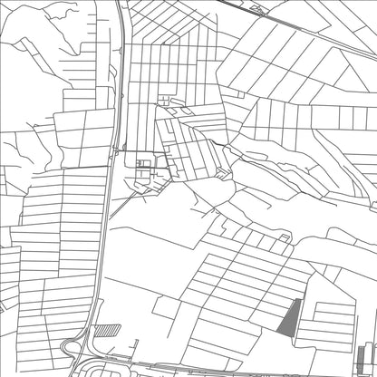 ROAD MAP OF STRAŞENI, MOLDOVA BY MAPBAKES