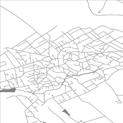 ROAD MAP OF STURZOVCA, MOLDOVA BY MAPBAKES