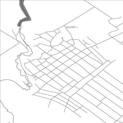 ROAD MAP OF TEŢCANI, MOLDOVA BY MAPBAKES