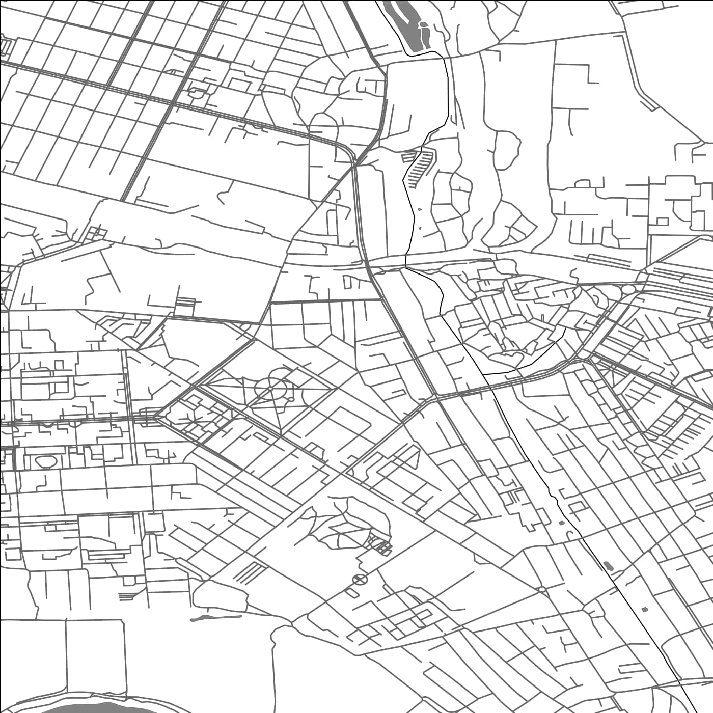 ROAD MAP OF TIRASPOL, MOLDOVA BY MAPBAKES