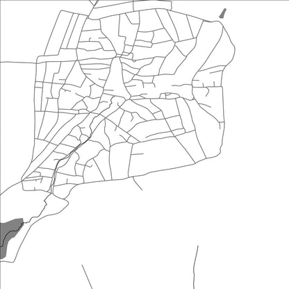 ROAD MAP OF TOCUZ, MOLDOVA BY MAPBAKES