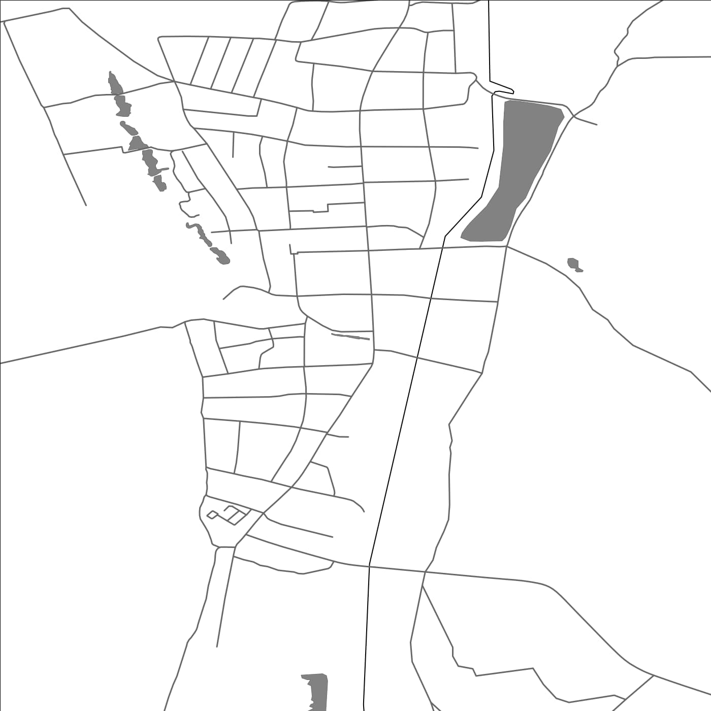 ROAD MAP OF TOMAI, MOLDOVA BY MAPBAKES