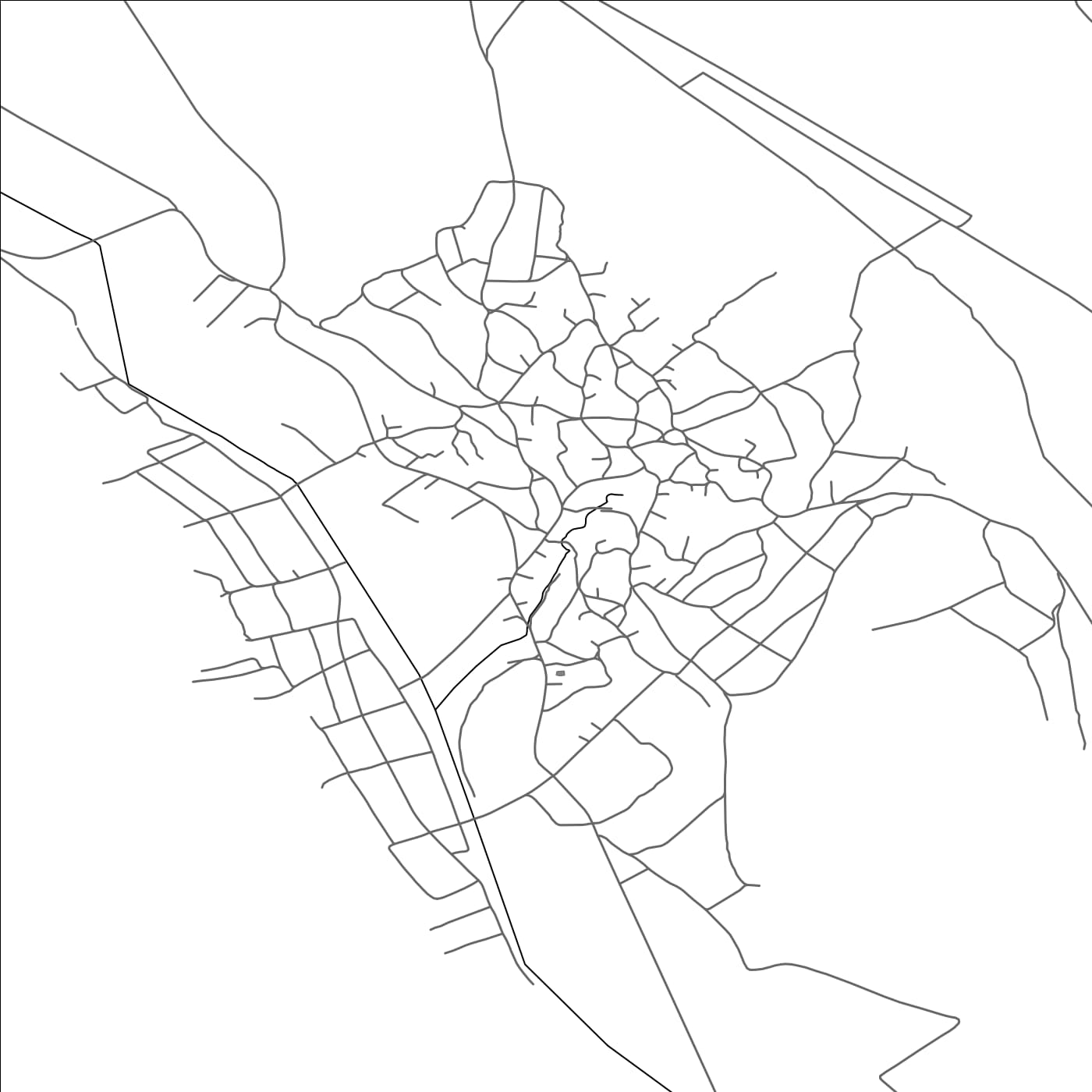 ROAD MAP OF ULMU, MOLDOVA BY MAPBAKES