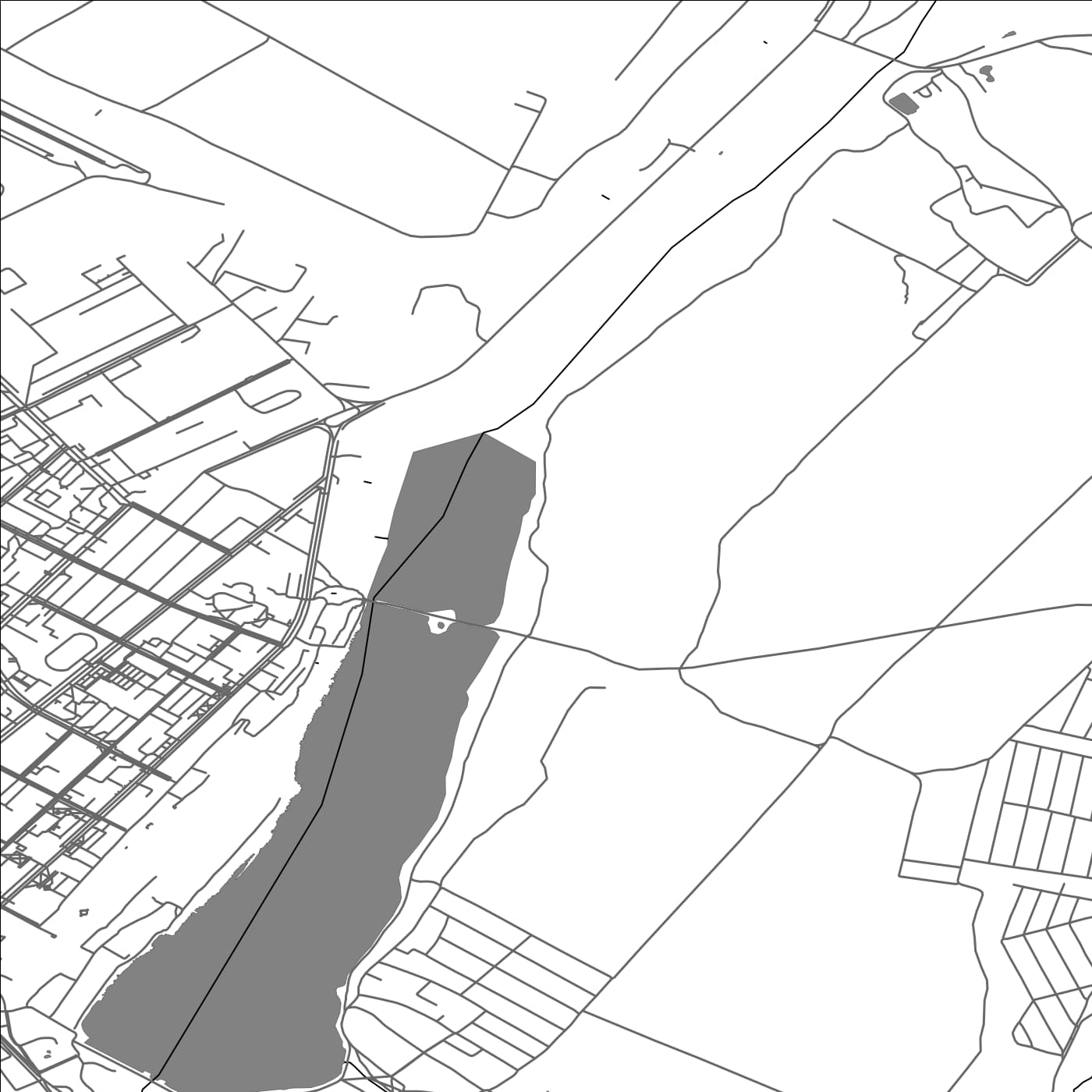 ROAD MAP OF UNGHENI, MOLDOVA BY MAPBAKES
