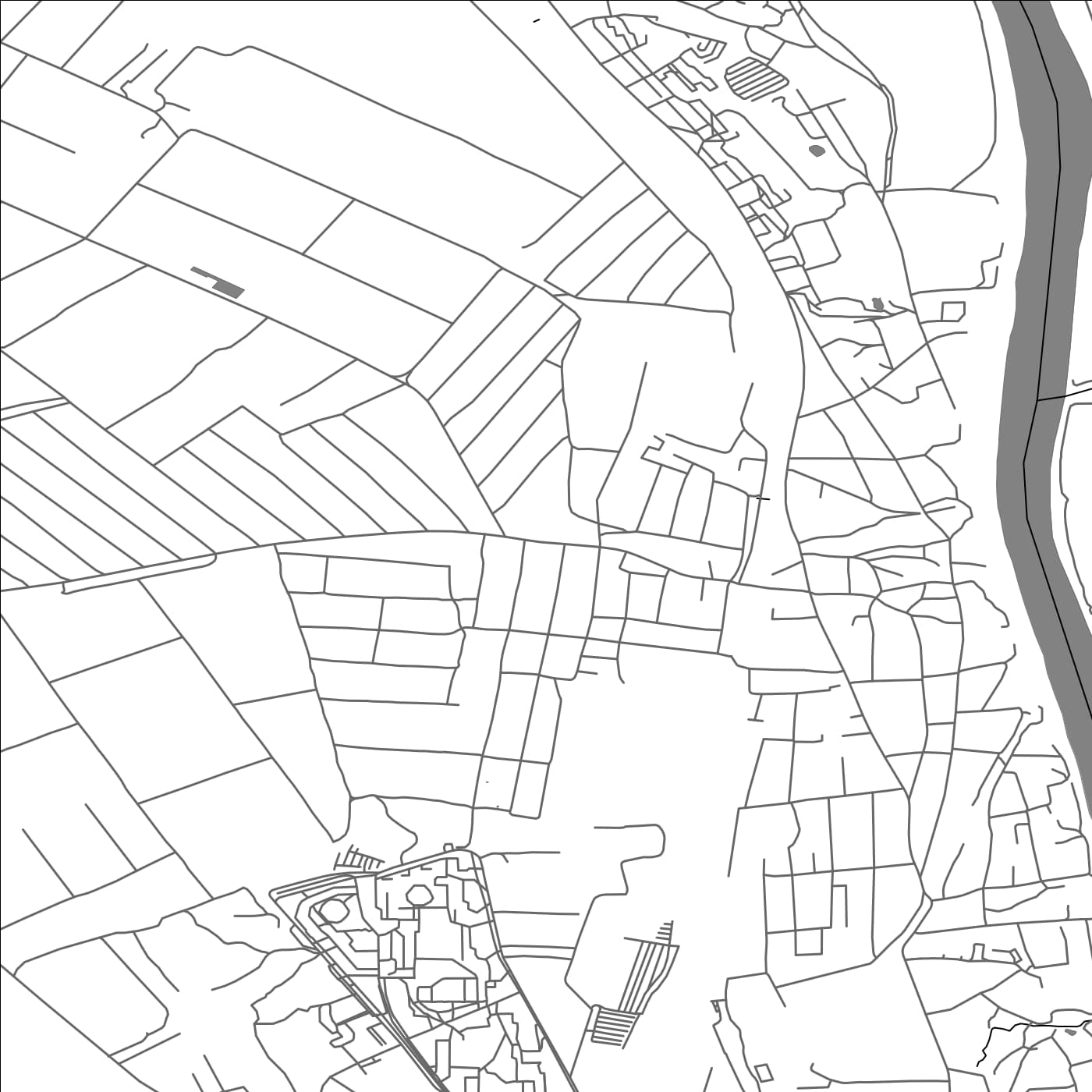 ROAD MAP OF VARNIŢA, MOLDOVA BY MAPBAKES