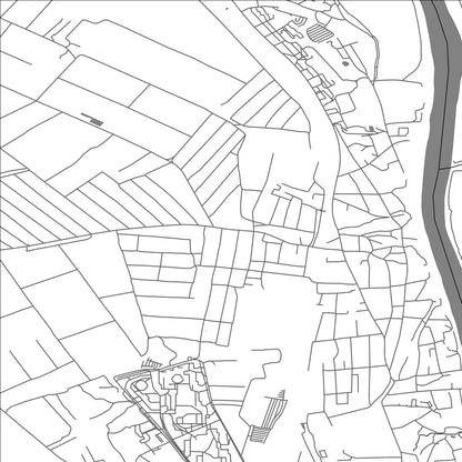 ROAD MAP OF VARNIŢA, MOLDOVA BY MAPBAKES