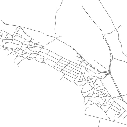 ROAD MAP OF VĂSIENI, MOLDOVA BY MAPBAKES