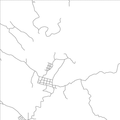 ROAD MAP OF LAS SABANAS, NICARAGUA BY MAPBAKES