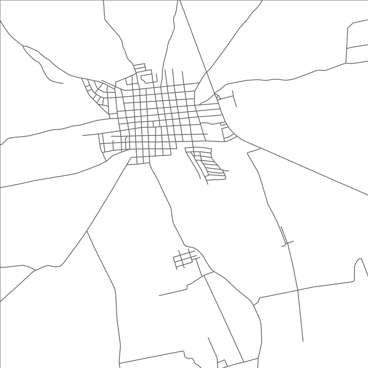 ROAD MAP OF NANDAIME, NICARAGUA BY MAPBAKES