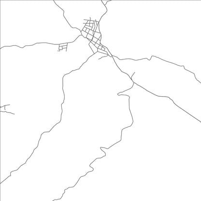 ROAD MAP OF SAN DIONISIO, NICARAGUA BY MAPBAKES
