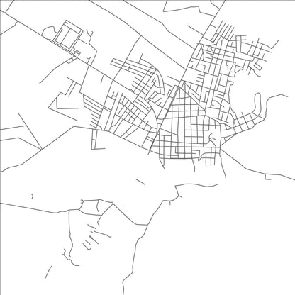ROAD MAP OF SÉBACO, NICARAGUA BY MAPBAKES