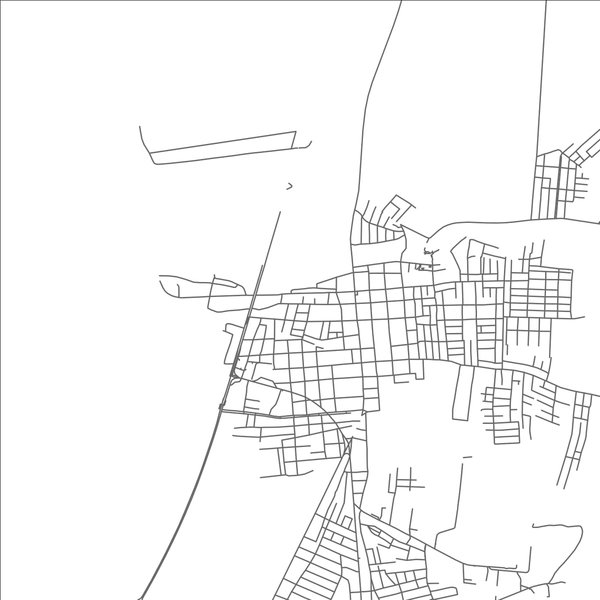 ROAD MAP OF TIPITAPA, NICARAGUA BY MAPBAKES