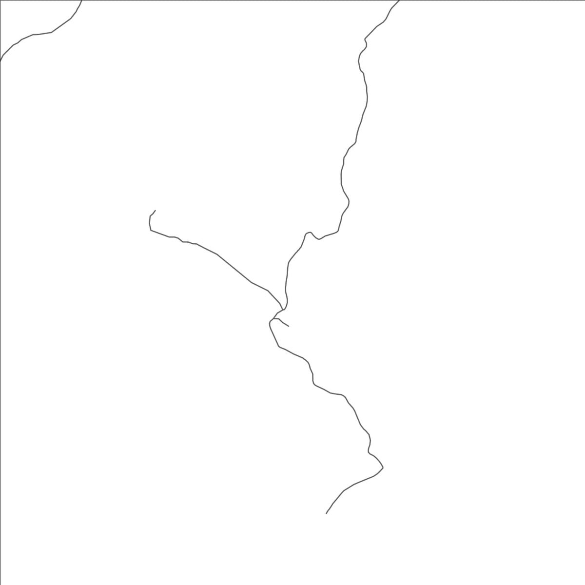 ROAD MAP OF WASLALA, NICARAGUA BY MAPBAKES