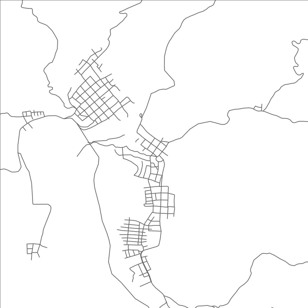 ROAD MAP OF WIWILÍ DE JINOTEGA, NICARAGUA BY MAPBAKES