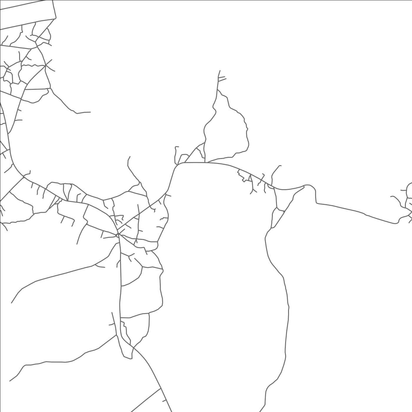 ROAD MAP OF AMAWOM, NIGERIA BY MAPBAKES