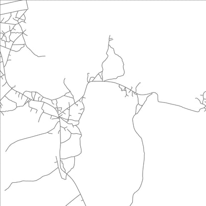 ROAD MAP OF AMAWOM, NIGERIA BY MAPBAKES